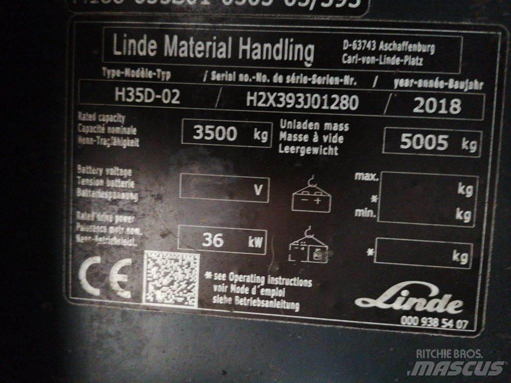 Linde H35D-02 Πετρελαιοκίνητα Κλαρκ