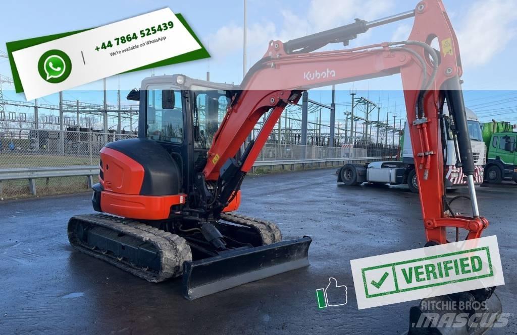 Kubota U 55-4 Εκσκαφάκι (διαβολάκι) < 7t