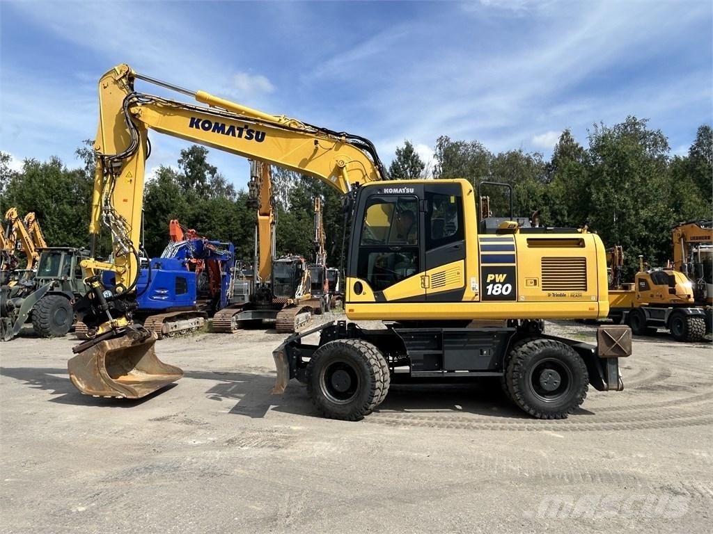Komatsu PW 180-11 Εκσκαφείς με τροχούς - λάστιχα