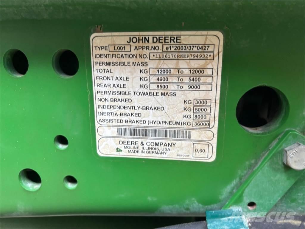 John Deere 6170R Τρακτέρ