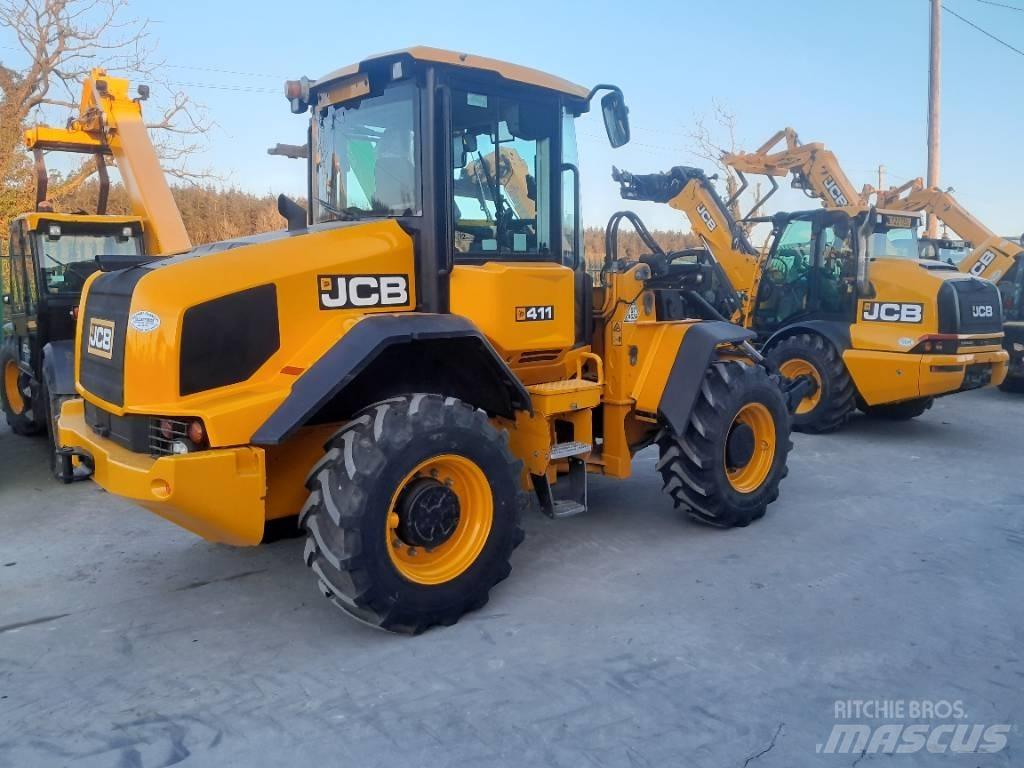 JCB 411 Φορτωτές με λάστιχα (Τροχοφόροι)