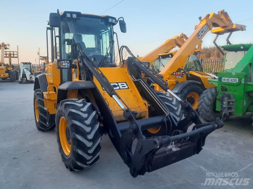 JCB 411 Φορτωτές με λάστιχα (Τροχοφόροι)