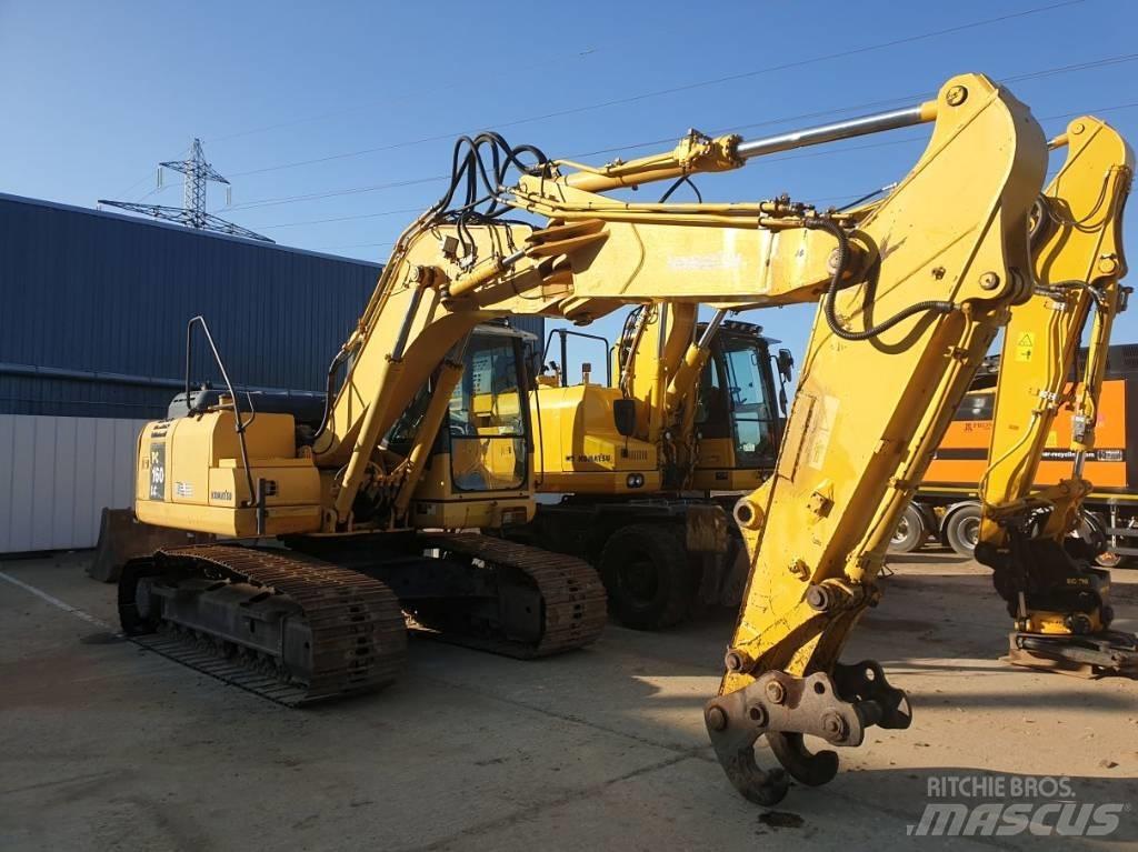 Komatsu PC160LC-7 Εκσκαφείς με ερπύστριες