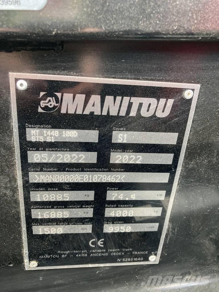 Manitou MT 1440 Τηλεσκοπικοί ανυψωτές