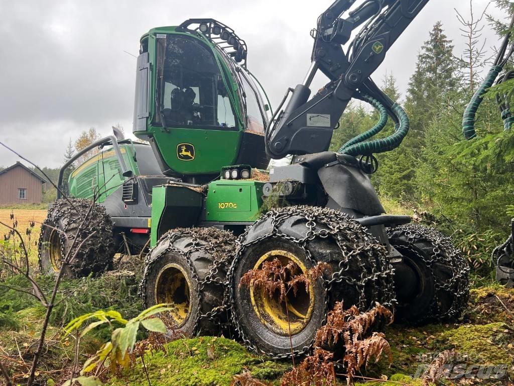 John Deere 1070G Θεριζοαλωνιστικές μηχανές