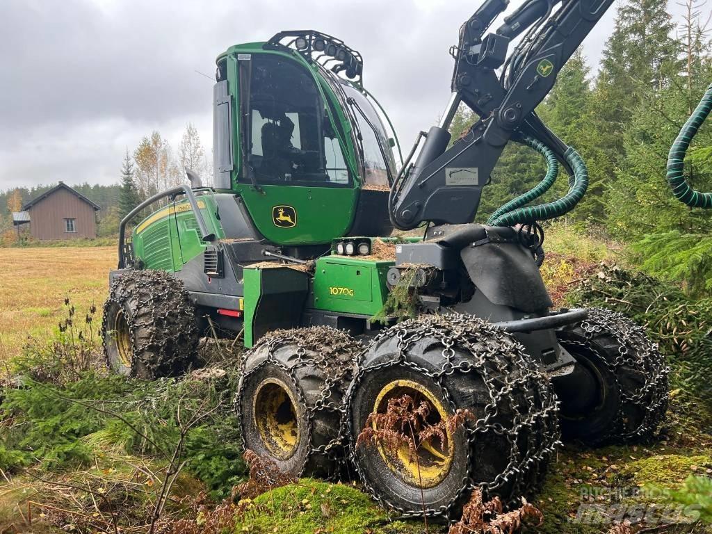 John Deere 1070G Θεριζοαλωνιστικές μηχανές