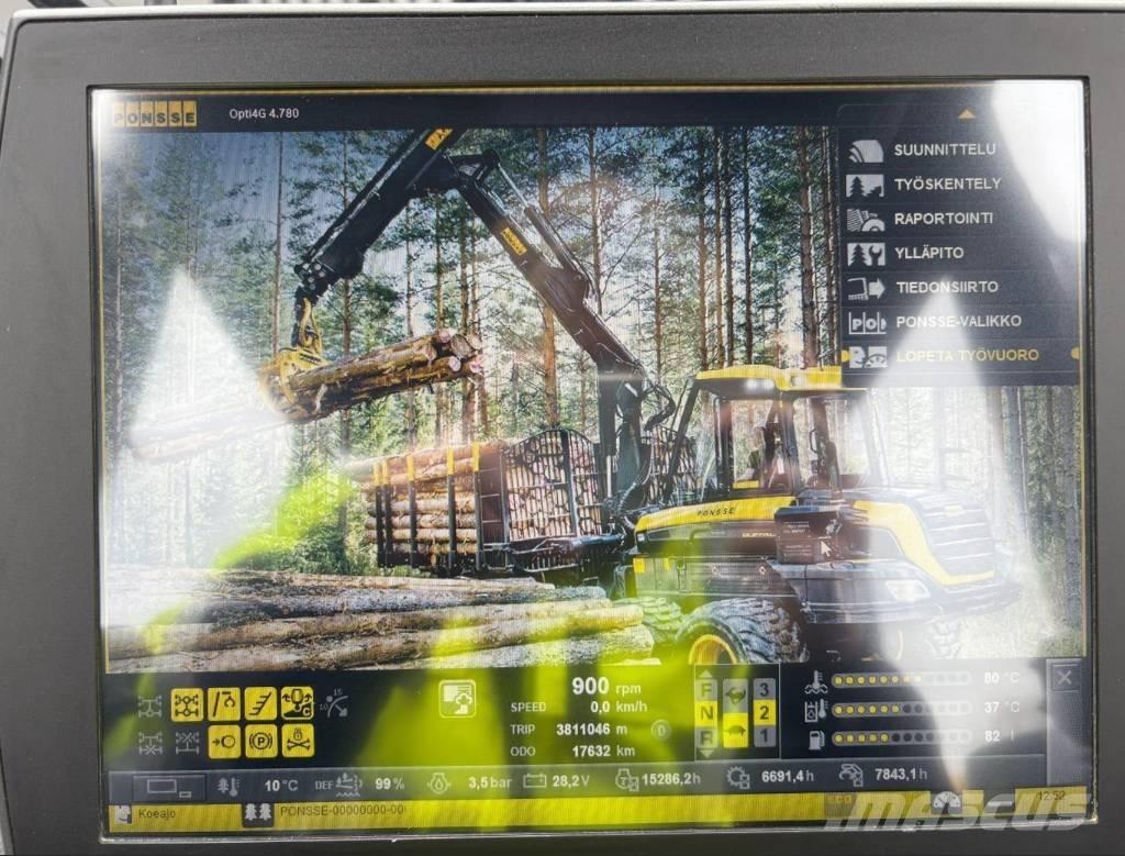 Ponsse BUFFALO AF 8W Μεταφορείς ξυλείας