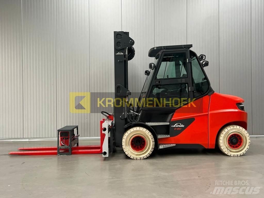 Linde E 80-900 Ηλεκτρικά περονοφόρα ανυψωτικά κλαρκ