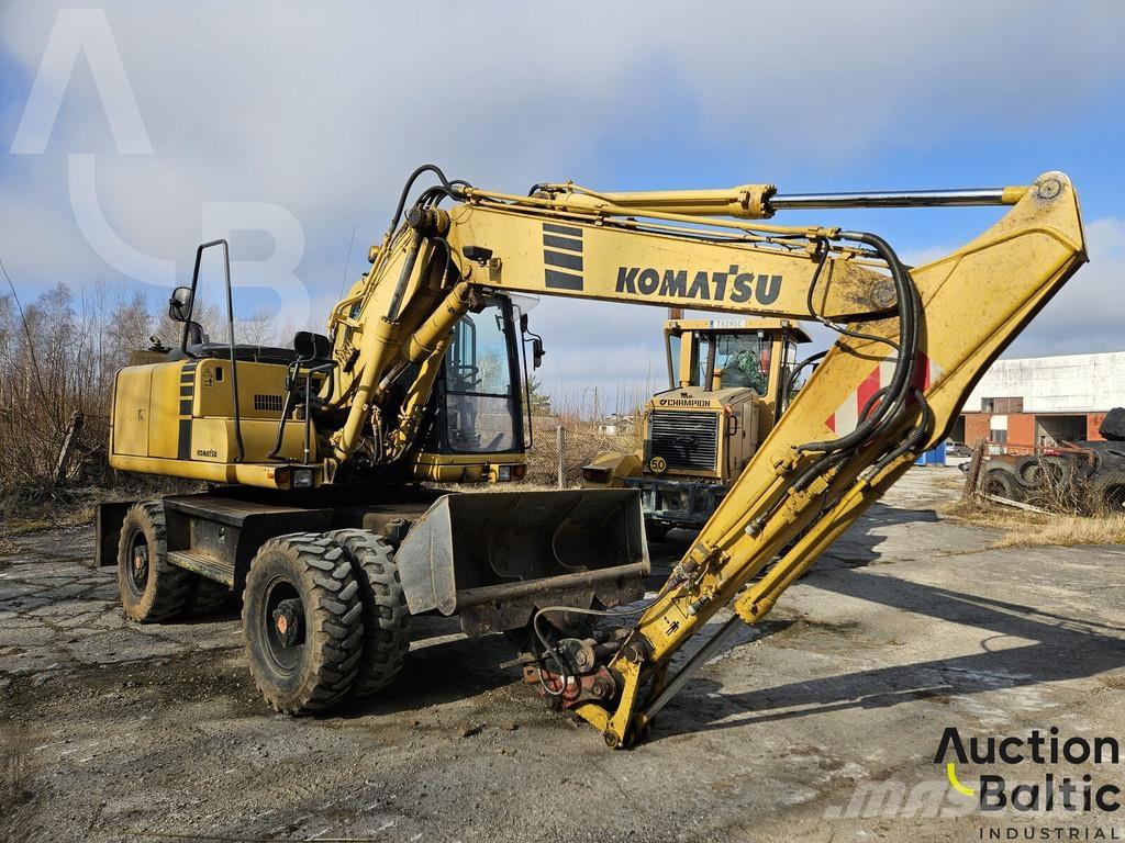 Komatsu PW130ES-6K Εκσκαφείς με τροχούς - λάστιχα