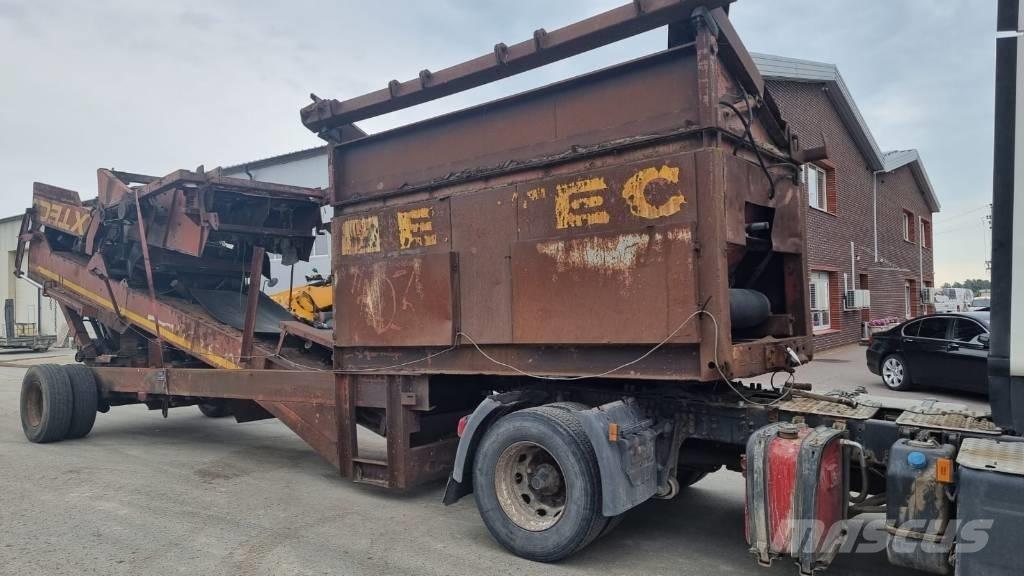 Extec Screener Κινητές μηχανές κοσκινίσματος