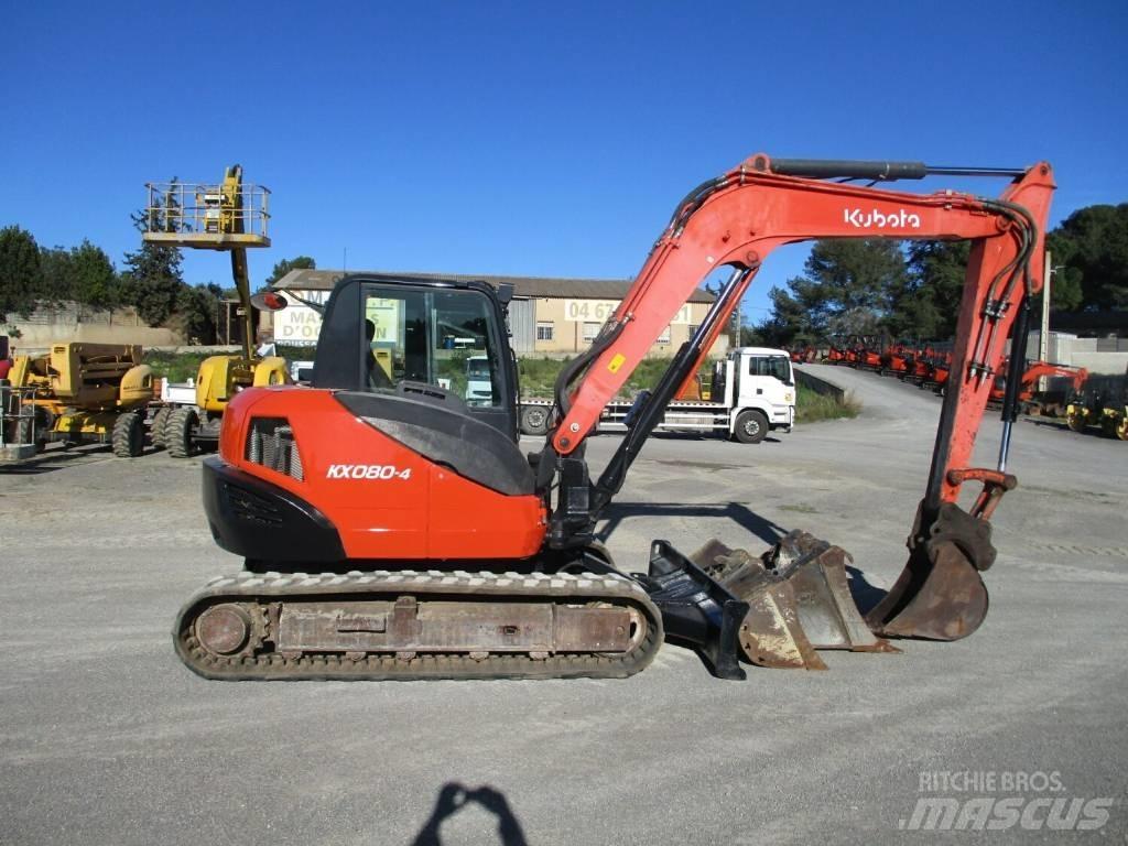 Kubota KX 080-4 Μίνι εκσκαφείς 7t - 12t