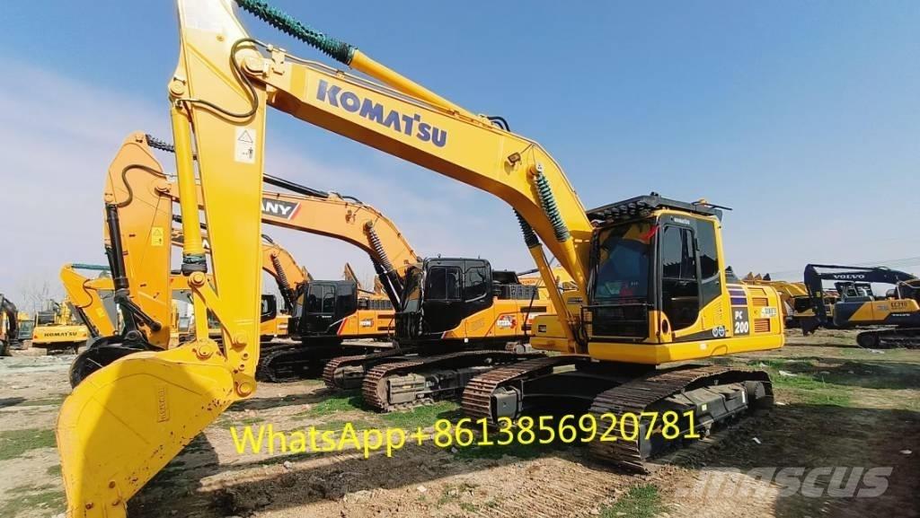 Komatsu PC 200-8 Εκσκαφείς με ερπύστριες