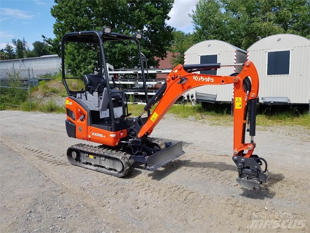 Kubota KX016-4 Εκσκαφάκι (διαβολάκι) < 7t
