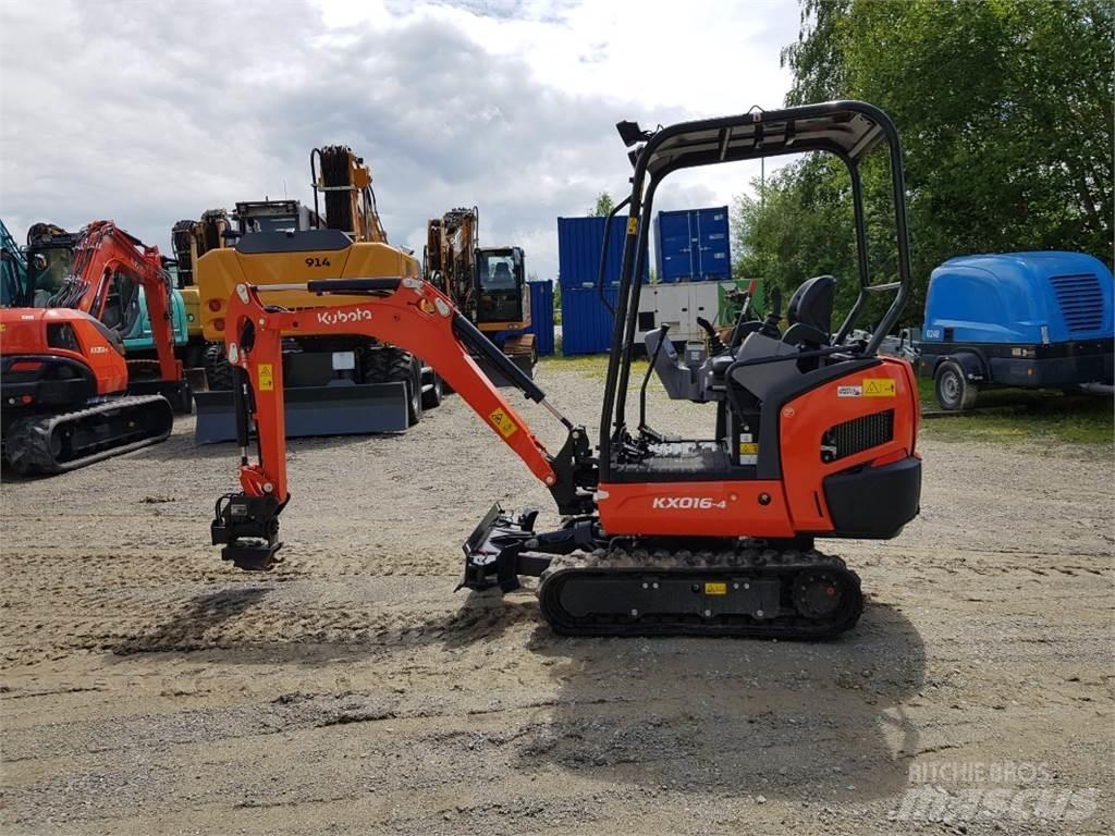 Kubota KX016-4 Εκσκαφάκι (διαβολάκι) < 7t