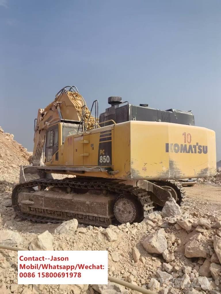 Komatsu PC 850-8 Εκσκαφείς με ερπύστριες