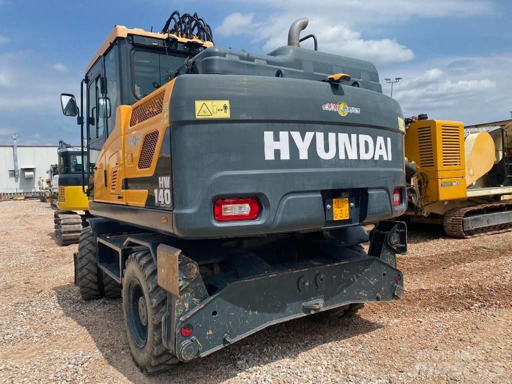 Hyundai HW140 Εκσκαφείς με τροχούς - λάστιχα