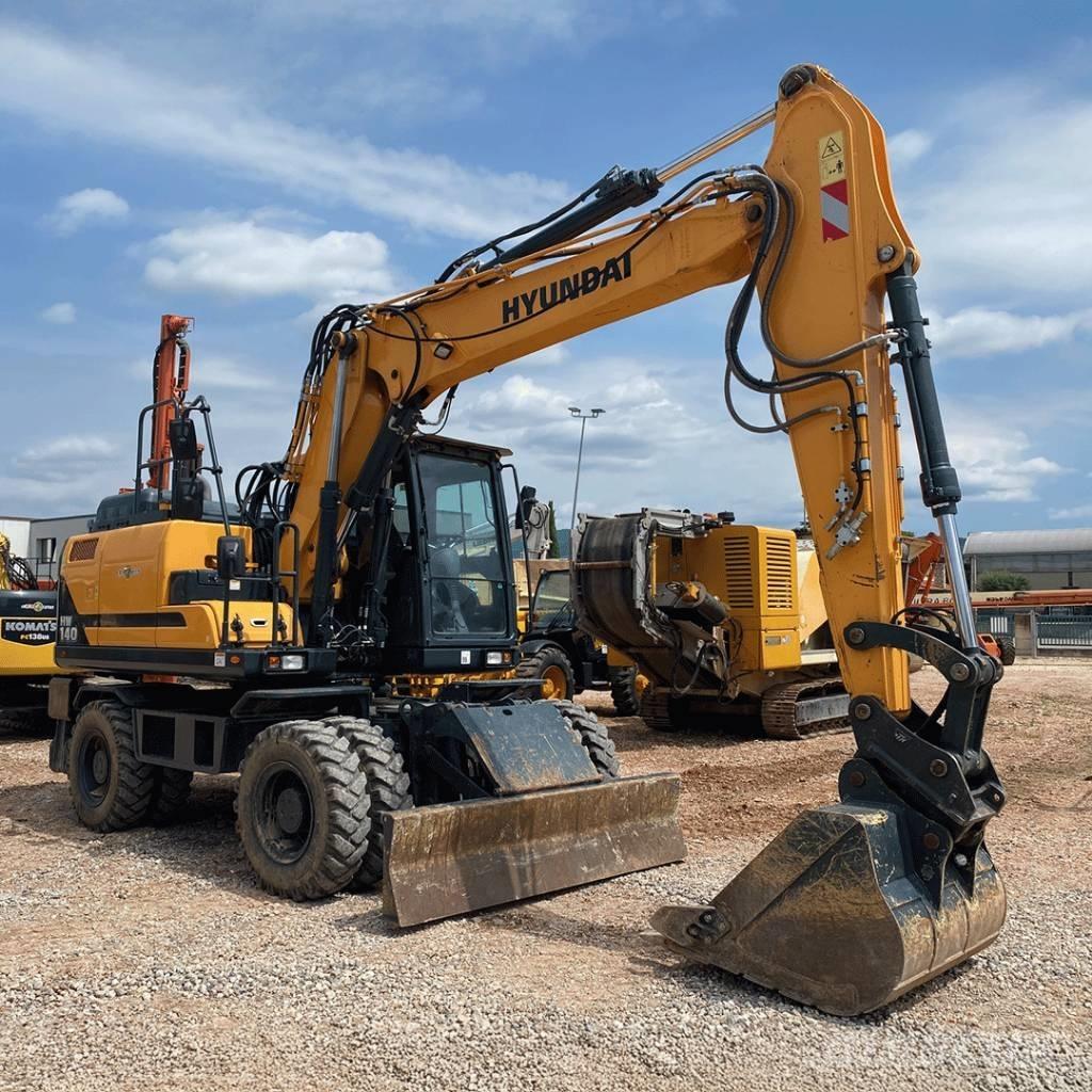 Hyundai HW140 Εκσκαφείς με τροχούς - λάστιχα