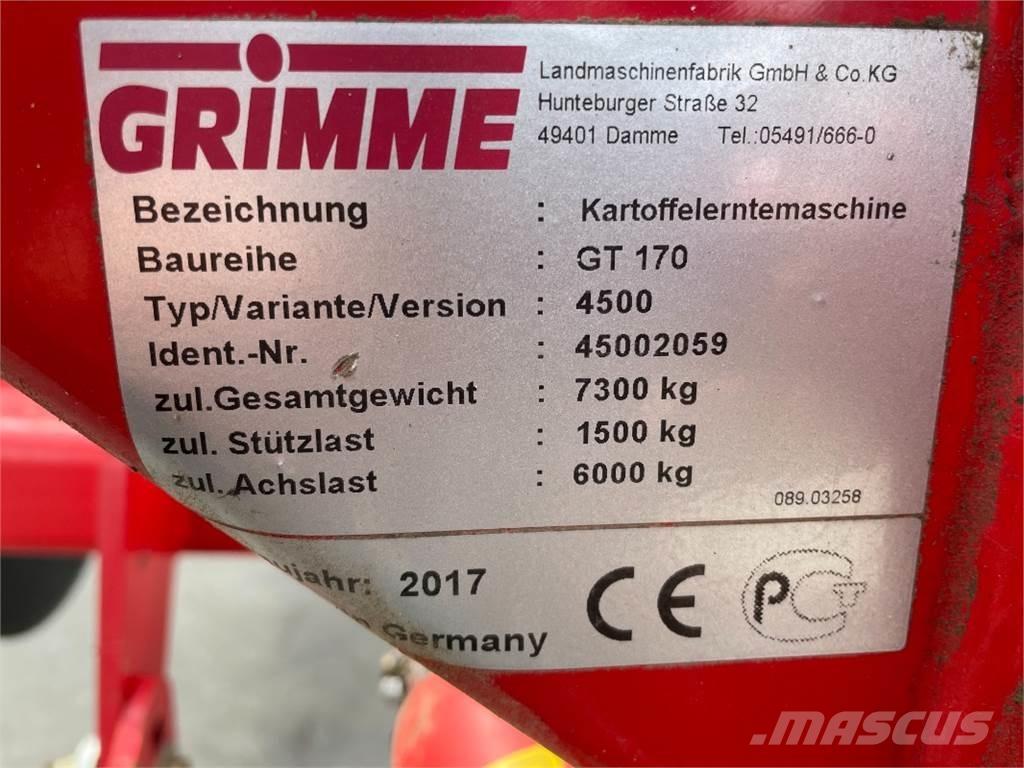 Grimme GT 170S DMS Άλλα γεωργικά μηχανήματα