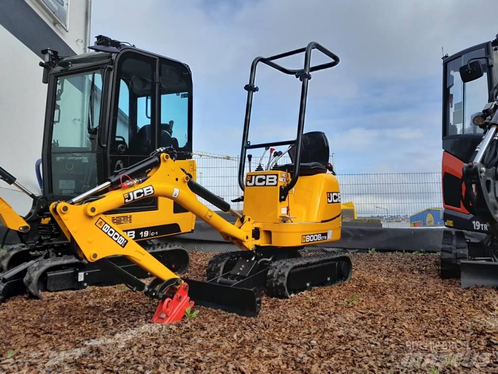 JCB 8008 CTS Εκσκαφάκι (διαβολάκι) < 7t