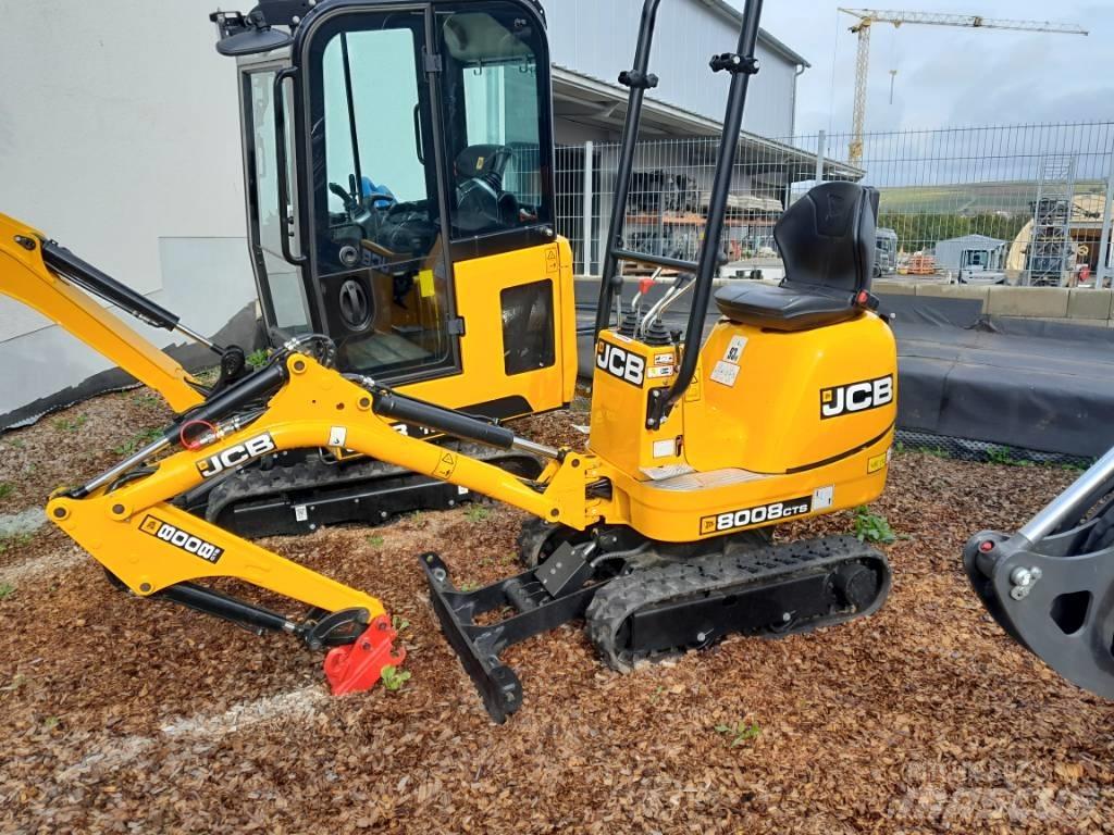 JCB 8008 CTS Εκσκαφάκι (διαβολάκι) < 7t
