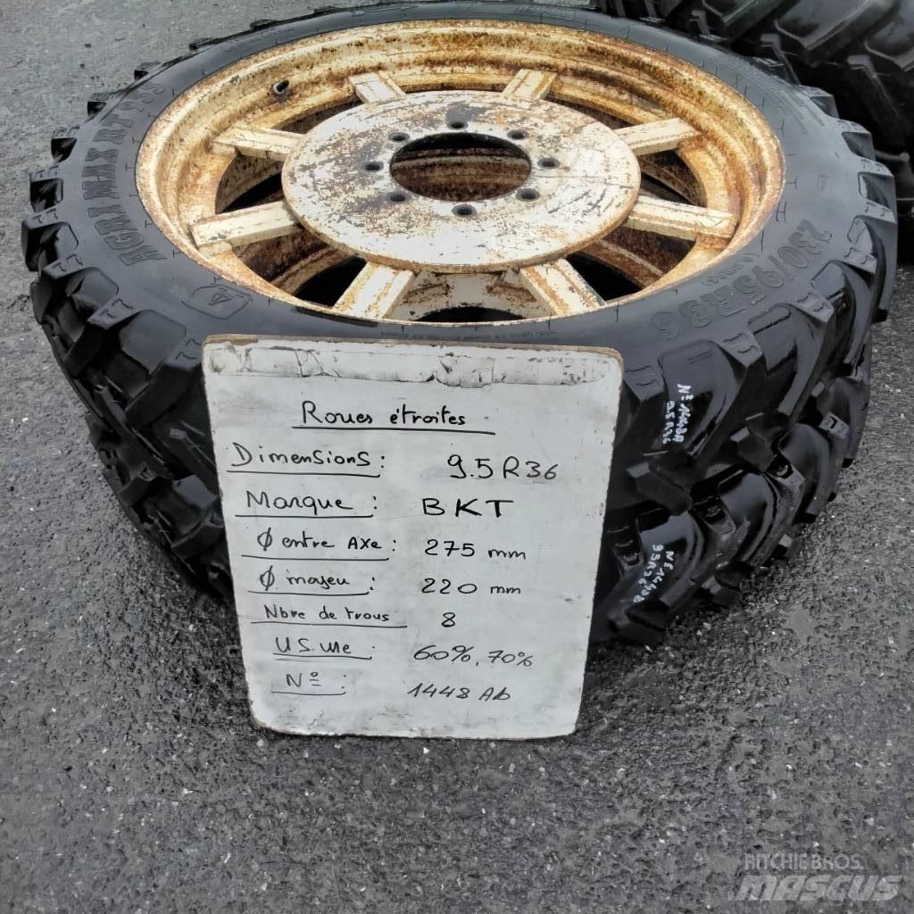 BKT 9.5R36 Ελαστικά και ζάντες