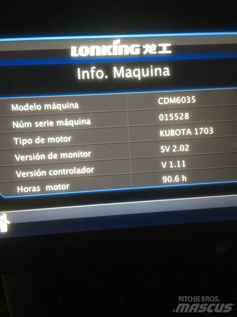 Lonking CDM6035 Εκσκαφάκι (διαβολάκι) < 7t