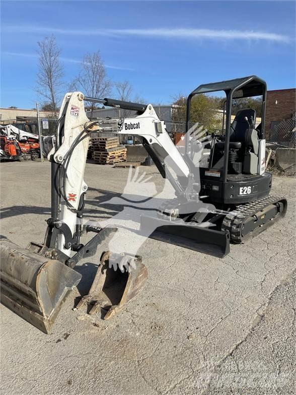 Bobcat E26 Εκσκαφάκι (διαβολάκι) < 7t