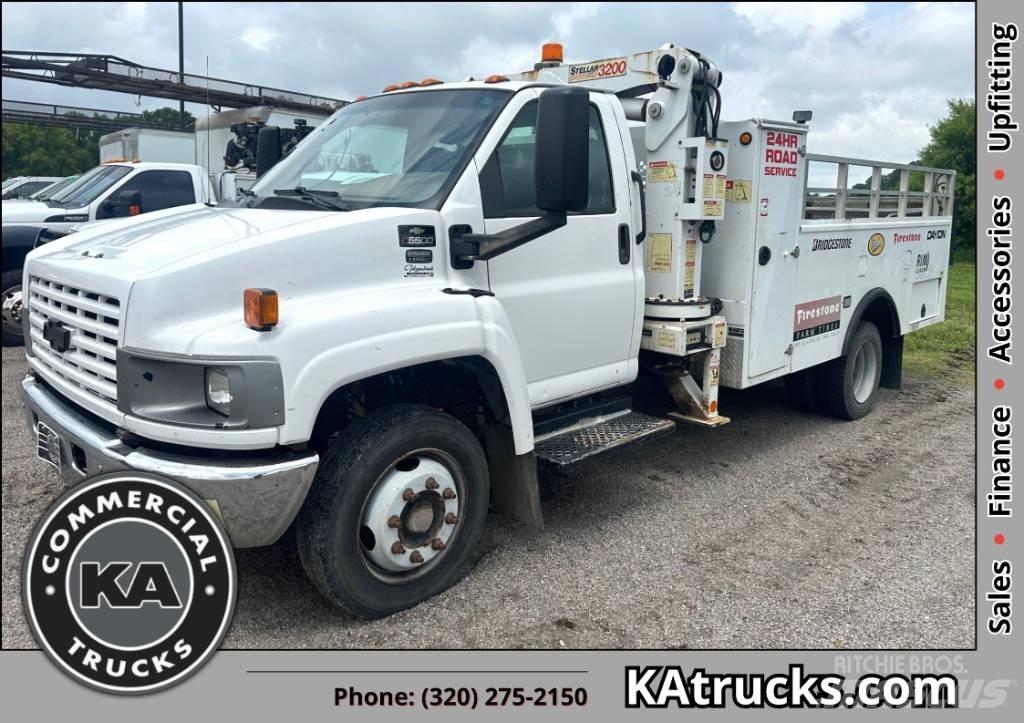 Chevrolet C5500 Γερανοί με ερπύστριες