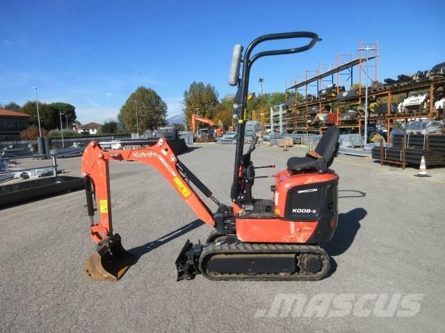 Kubota K 008-5 Εκσκαφάκι (διαβολάκι) < 7t