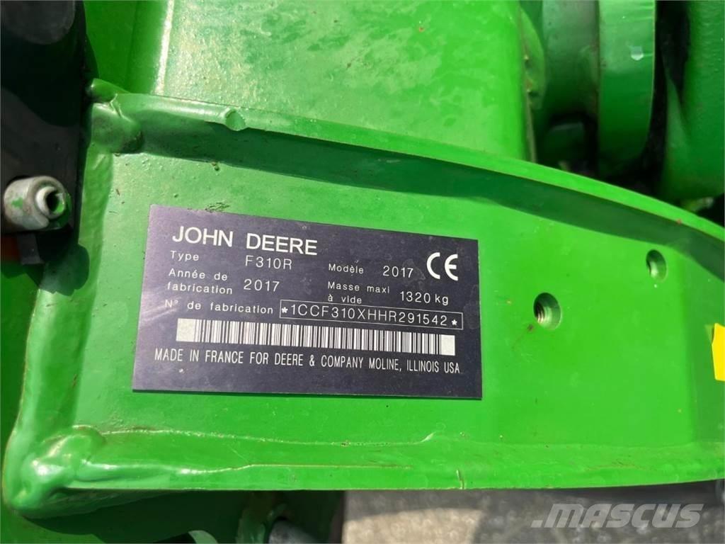 John Deere F310R Χορτοκοπτικά-διαμορφωτές