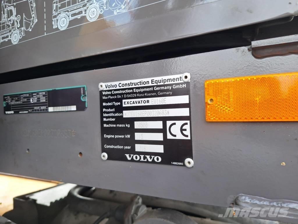 Volvo EW 160 E Εκσκαφείς με τροχούς - λάστιχα