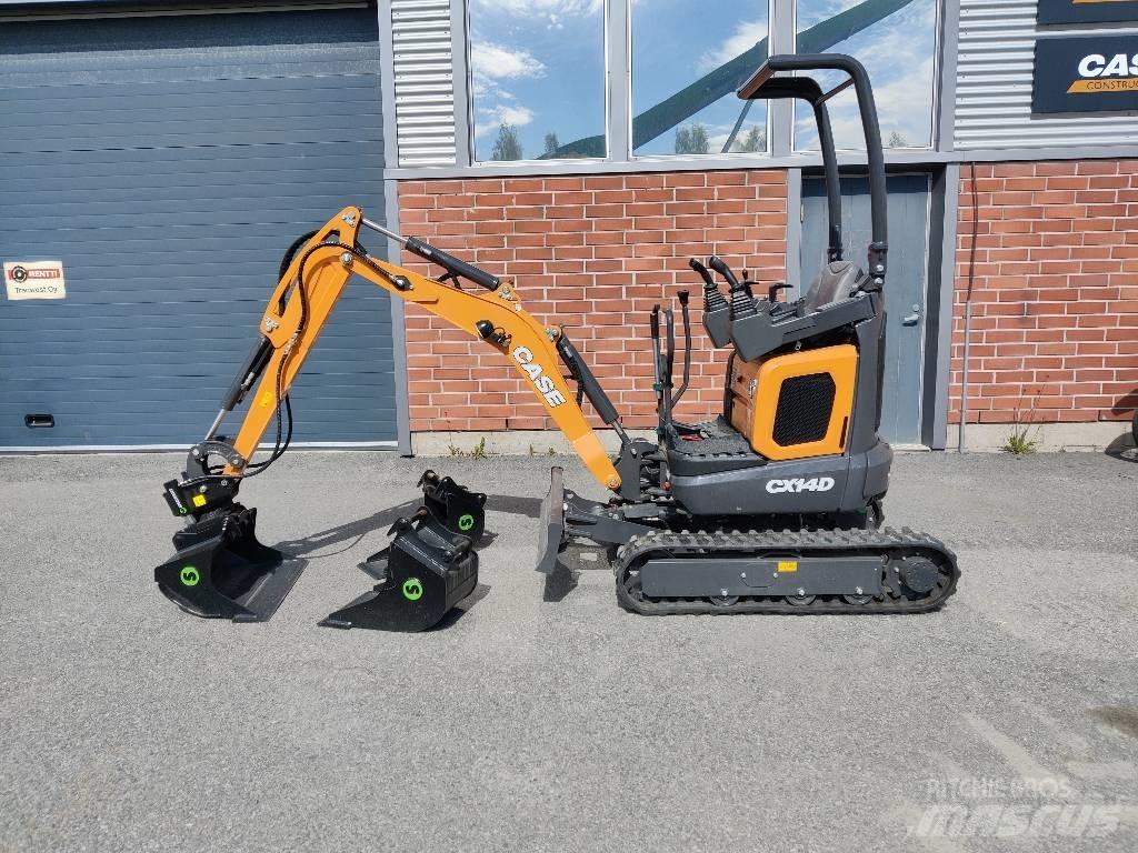 CASE CX 14 D Εκσκαφάκι (διαβολάκι) < 7t