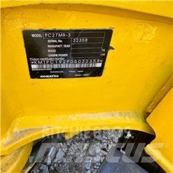 Komatsu PC 27 Εκσκαφείς με ερπύστριες