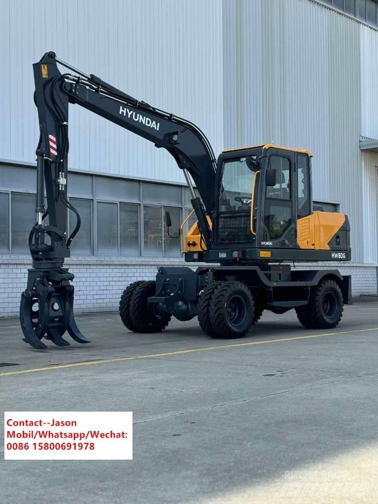 Hyundai HW80 Εκσκαφείς με τροχούς - λάστιχα