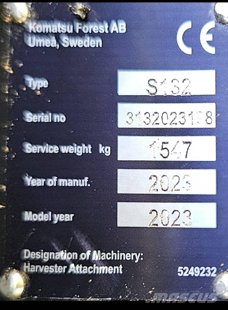 Komatsu 941 Θεριζοαλωνιστικές μηχανές