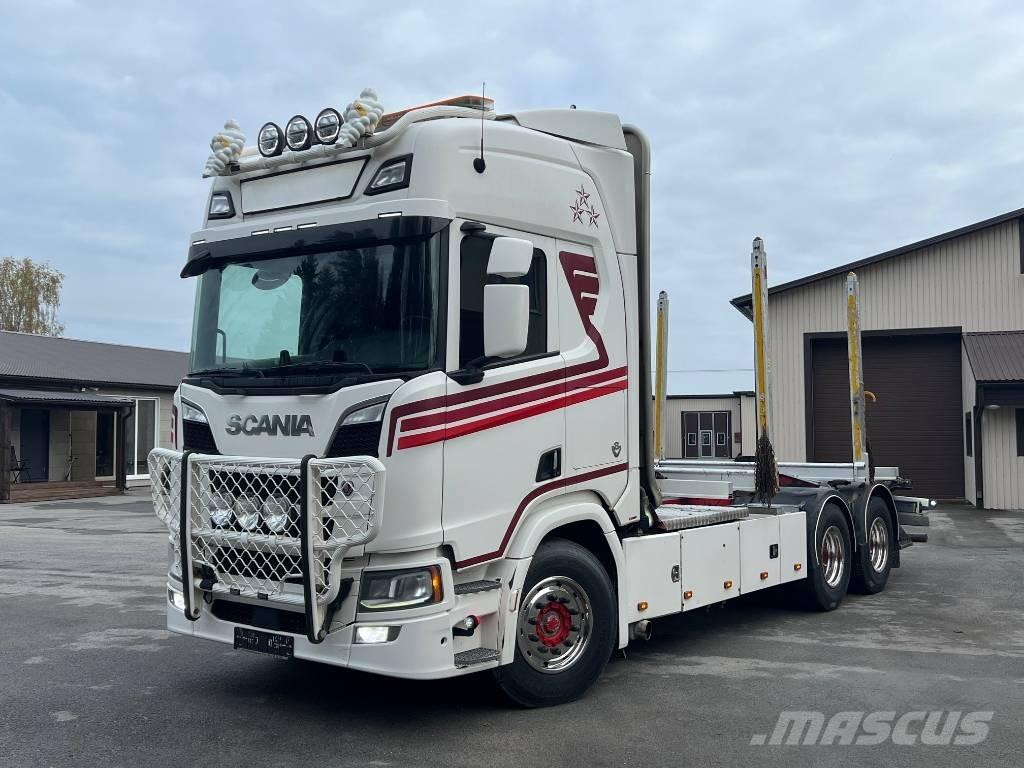 Scania R 730 B6X4NB Φορτηγά ξυλείας