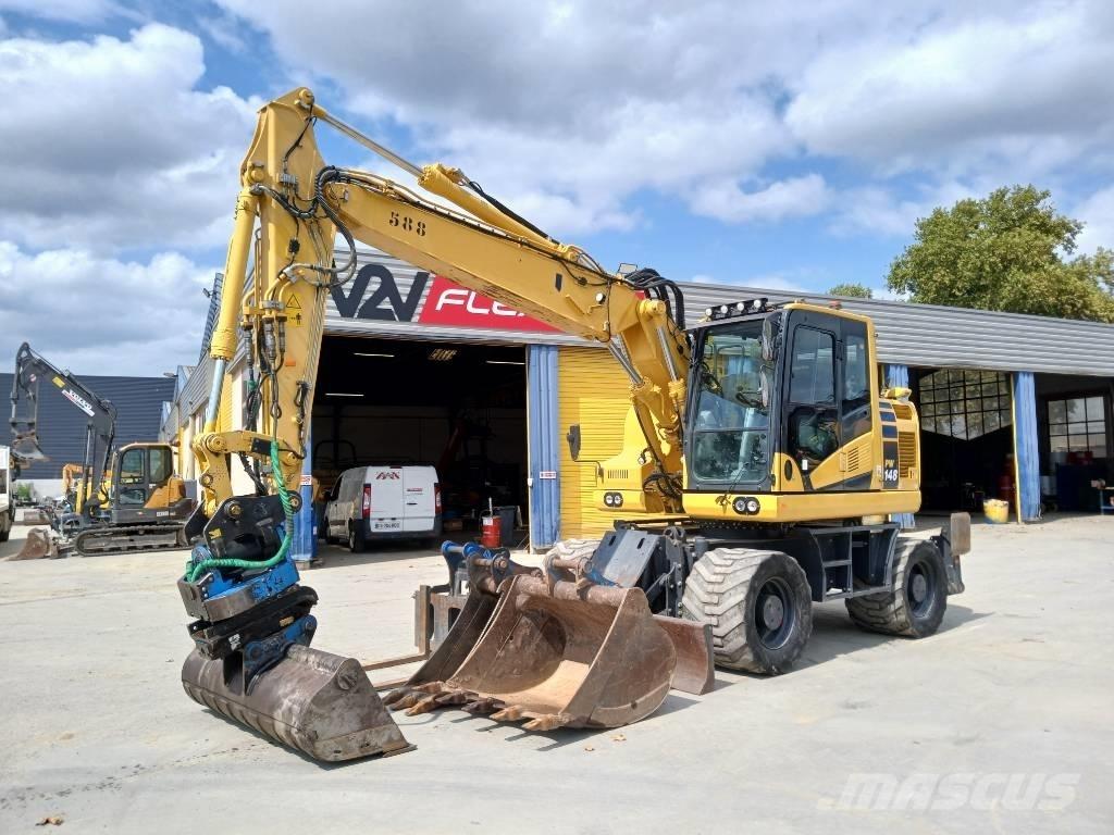 Komatsu PW 148-11 Εκσκαφείς με τροχούς - λάστιχα