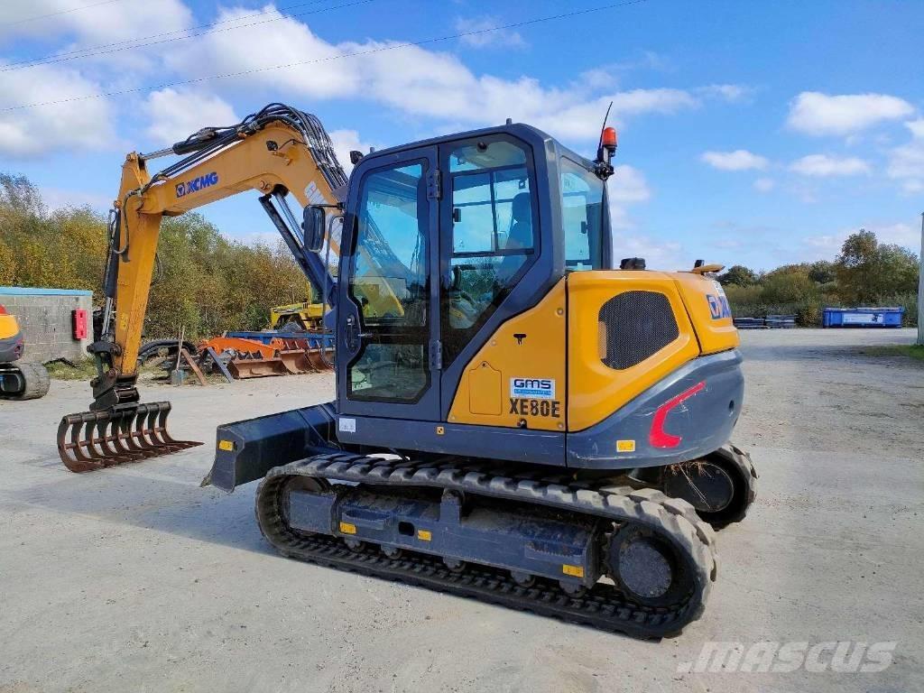 XCMG XE 80 E Μίνι εκσκαφείς 7t - 12t
