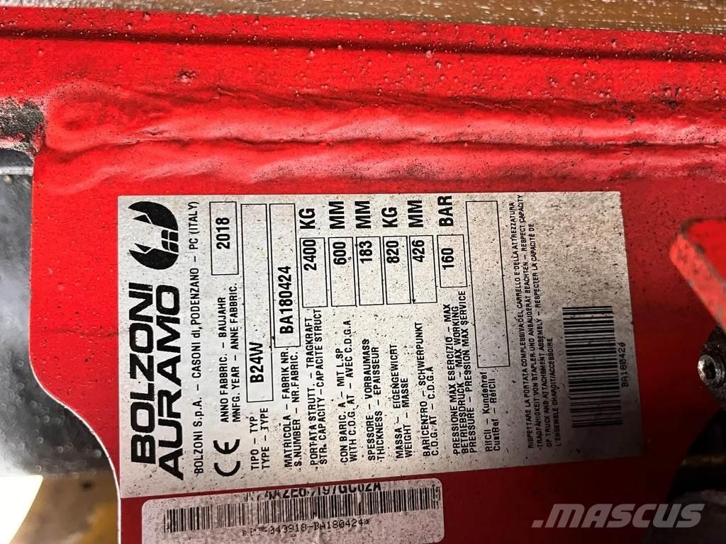 Bolzoni B24W Κατασκευές - Άλλα