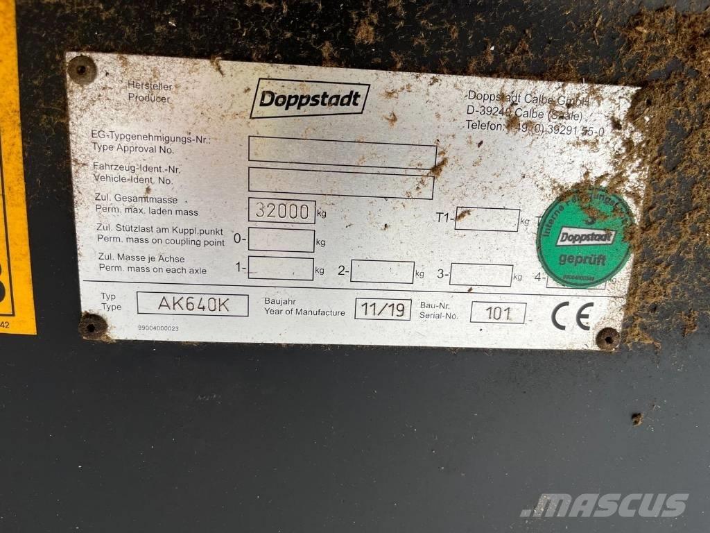 Doppstadt AK 640K Τεμαχιστές αποβλήτων