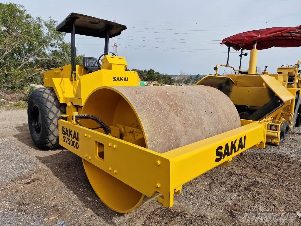 Sakai SV 500 Οδοστρωτήρες μονού κυλίνδρου