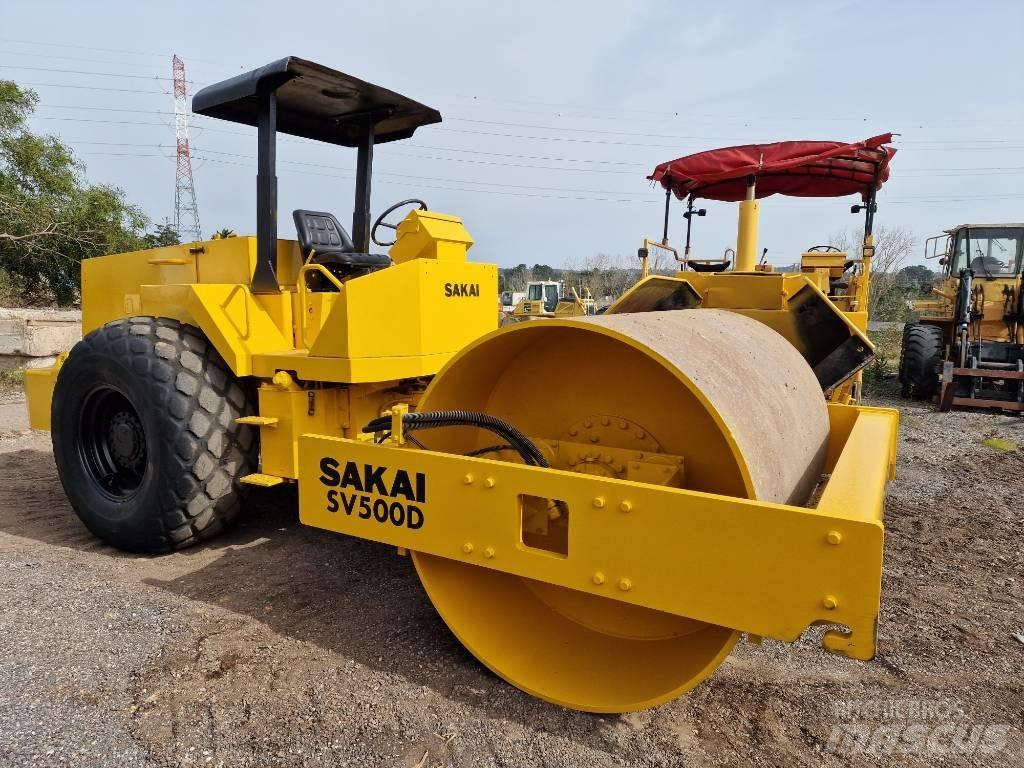 Sakai SV 500 Οδοστρωτήρες μονού κυλίνδρου