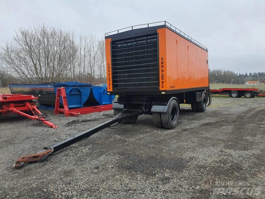  elverk 680kva Γεννήτριες ντίζελ