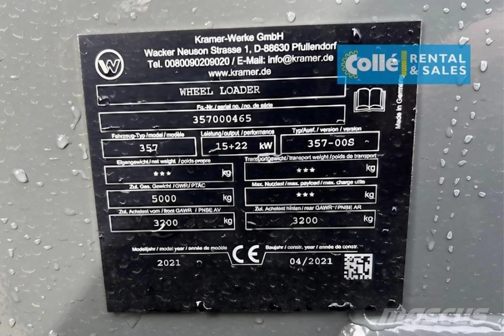 Kramer 5055e | 2021 Φορτωτές με λάστιχα (Τροχοφόροι)