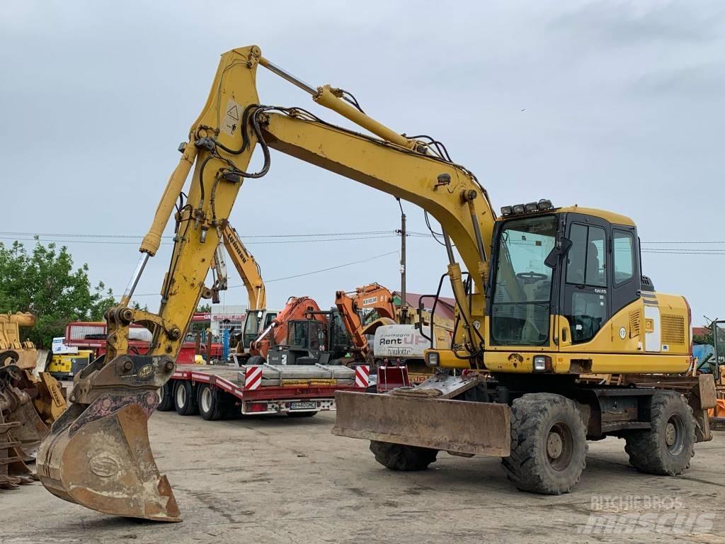 Komatsu PW 140-7 Εκσκαφείς με τροχούς - λάστιχα