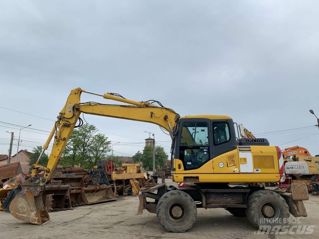 Komatsu PW 140-7 Εκσκαφείς με τροχούς - λάστιχα