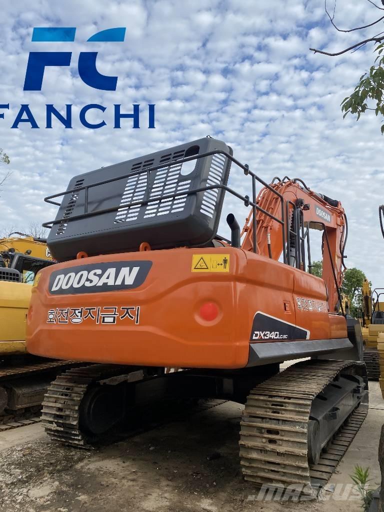 Doosan DX 340 LC Εκσκαφείς με ερπύστριες