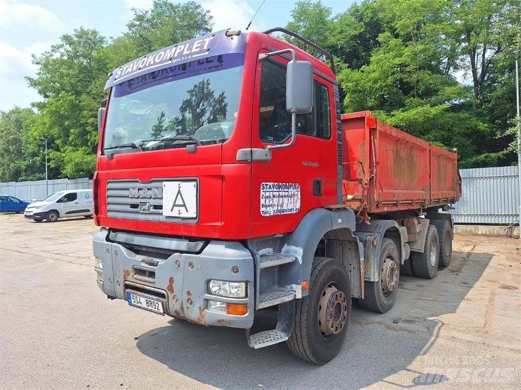 MAN TGA 35.410 8X4 Φορτηγά Kαρότσα με ανοιγόμενα πλαϊνά