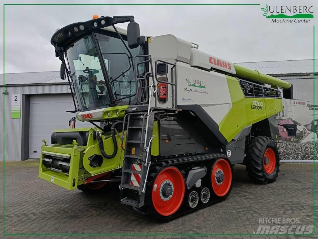 CLAAS Lexion 8700 TT Θεριζοαλωνιστικές μηχανές