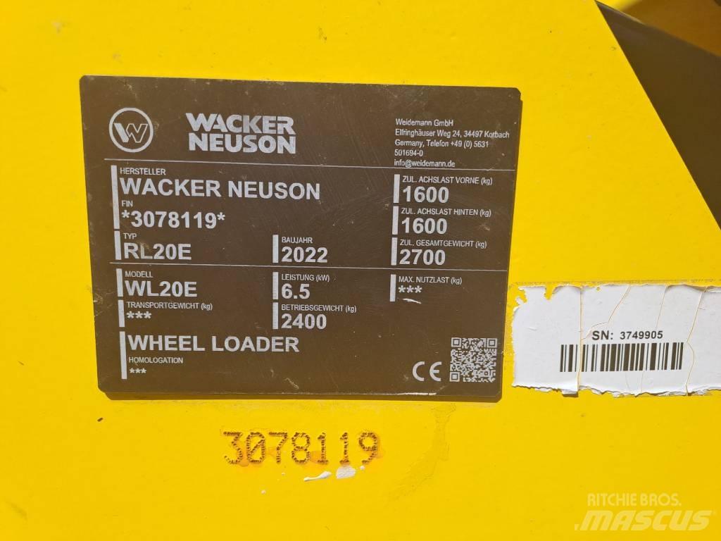 Wacker Neuson WL20e Φορτωτές με λάστιχα (Τροχοφόροι)